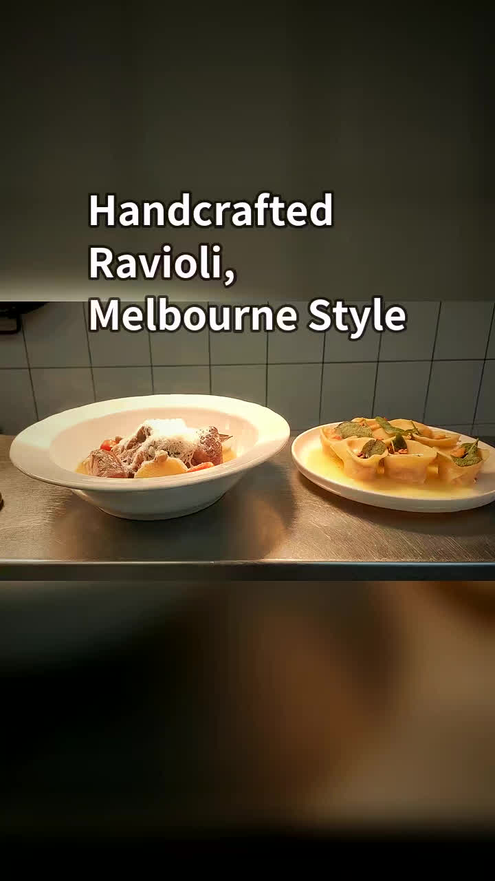Handcrafted Ravioli, Melbourne Style