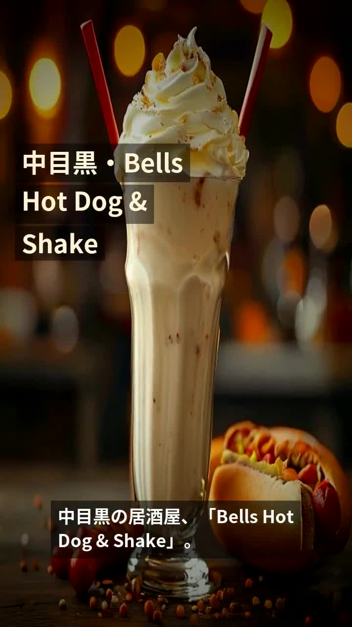 中目黒・Bells Hot Dog & Shake