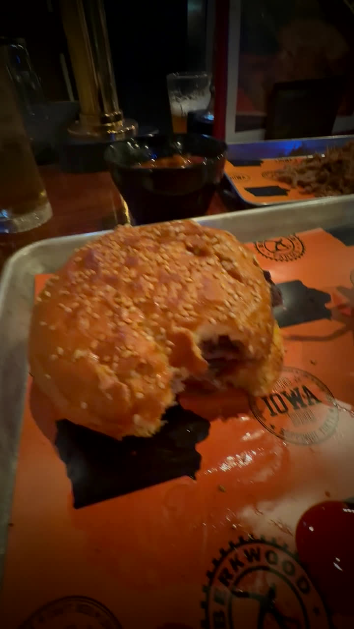 アイオワの本気BBQリブ、江戸川で。