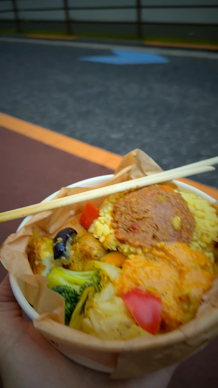 Spicy Nasi Goreng with Spam